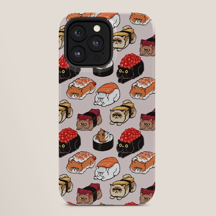 Sushi Persian Cat iPhone Case Gallery Image 28