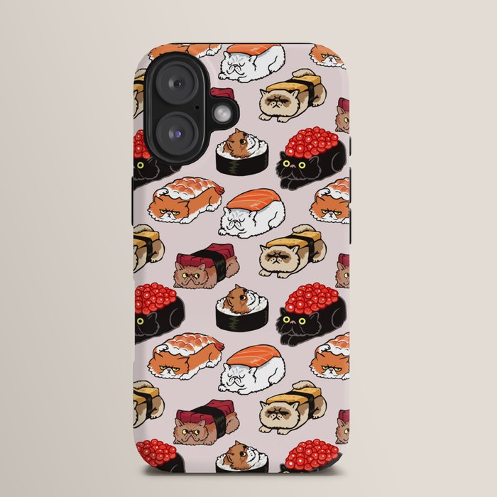 Sushi Persian Cat iPhone Case Gallery Image 13
