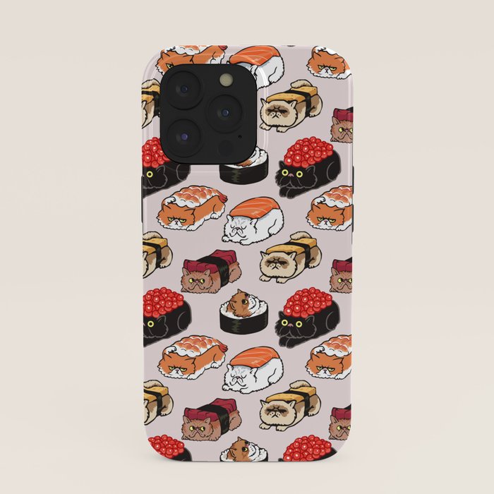 Sushi Persian Cat iPhone Case Gallery Image 39