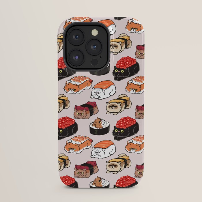 Sushi Persian Cat iPhone Case Gallery Image 23