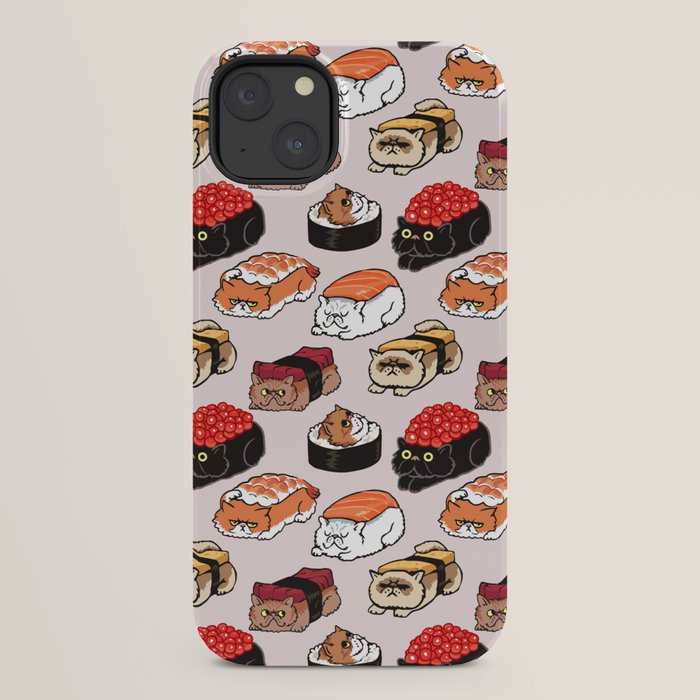 Sushi Persian Cat iPhone Case Gallery Image 22
