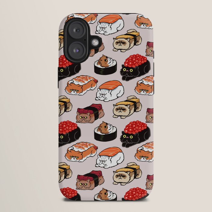 Sushi Persian Cat iPhone Case Gallery Image 10