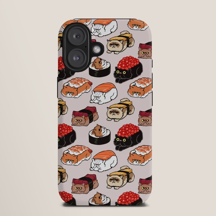 Sushi Persian Cat iPhone Case Gallery Image 9