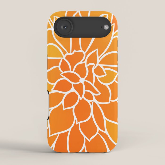 Floral Sunshine Flowery Art iPhone Case Gallery Image 2