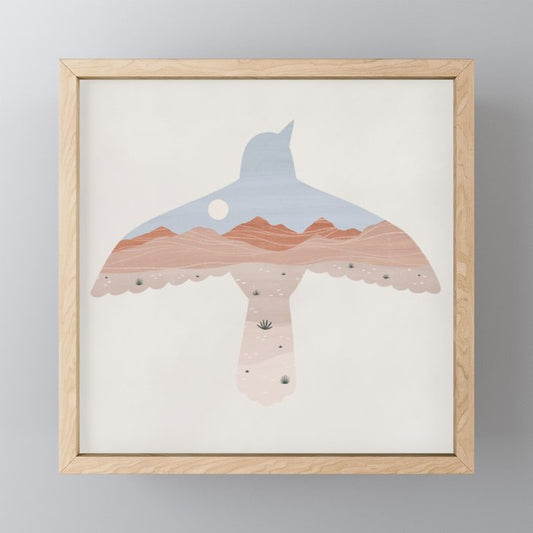 fly south Mini Art Print Gallery Image 1