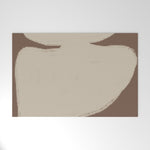 Modern Organic Neutral Shape Welcome Mat Gallery Image 1