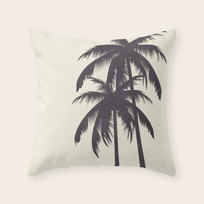 Palm Trees No 2 Throw Pillow Gallery Image 4