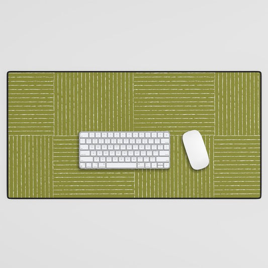 Line III (Matcha Green) Desk Mat Gallery Image 1