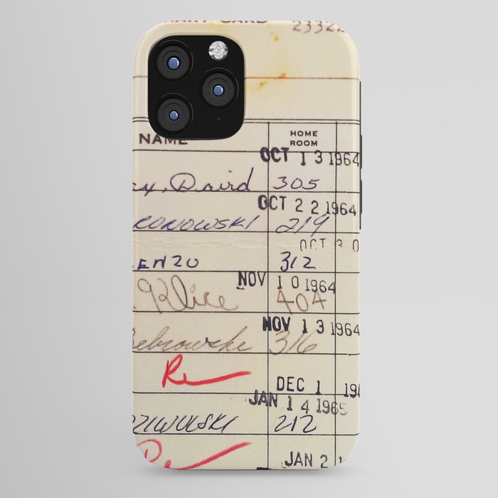 Library Card 23322 iPhone Case Gallery Image 44