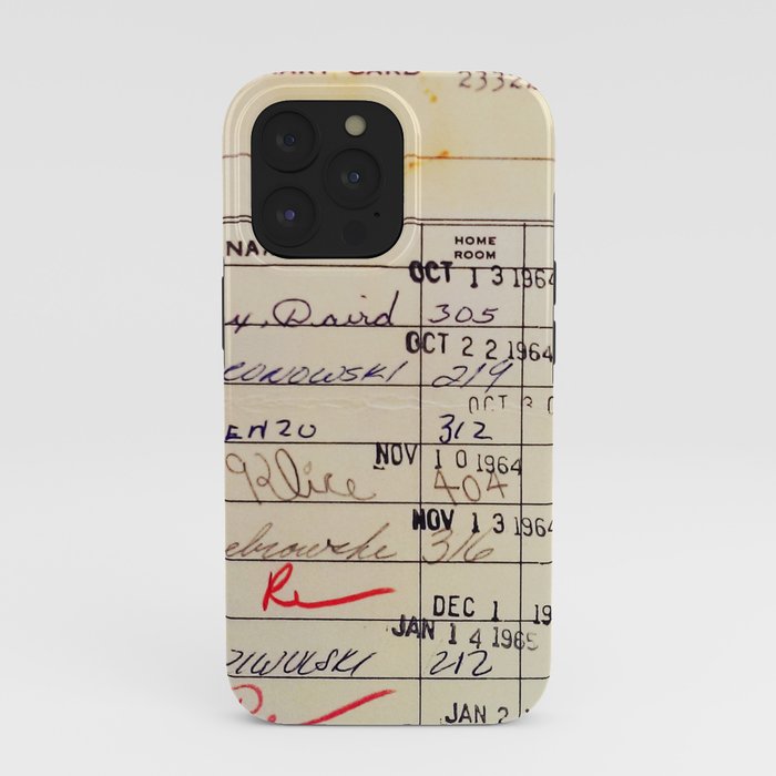 Library Card 23322 iPhone Case Gallery Image 39