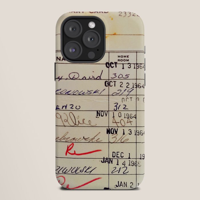 Library Card 23322 iPhone Case Gallery Image 12