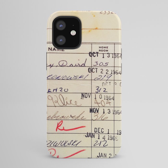 Library Card 23322 iPhone Case Gallery Image 42