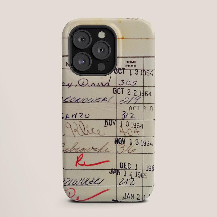 Library Card 23322 iPhone Case Gallery Image 19