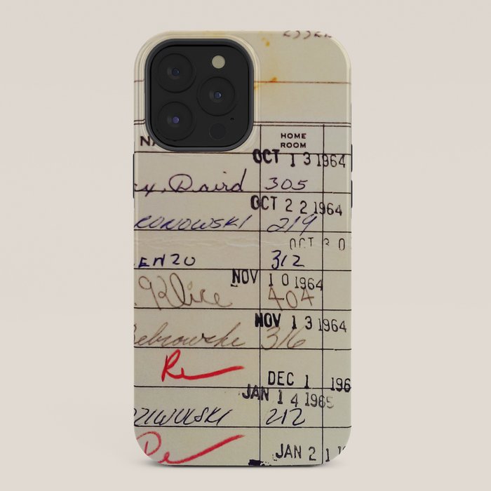 Library Card 23322 iPhone Case Gallery Image 36
