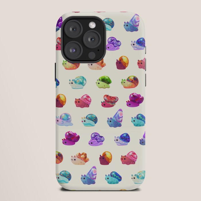 Jewel Snail - pastel iPhone Case Gallery Image 12