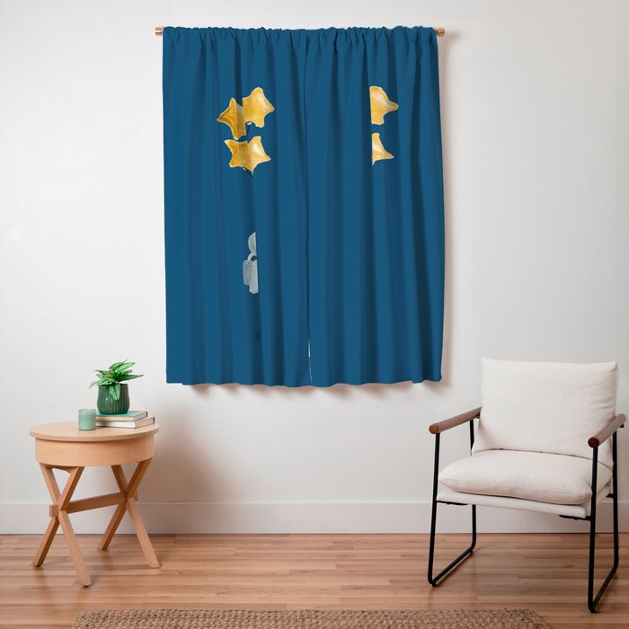Astronaut's dream Window Curtain Gallery Image 3