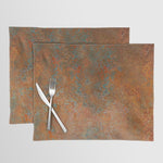 Vintage Rust Copper Placemat Gallery Image 1