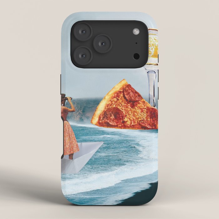 Sighting (Champagne & Pizza) iPhone Case Gallery Image 3
