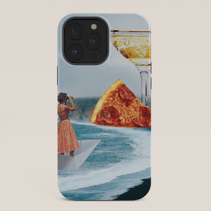 Sighting (Champagne & Pizza) iPhone Case Gallery Image 36