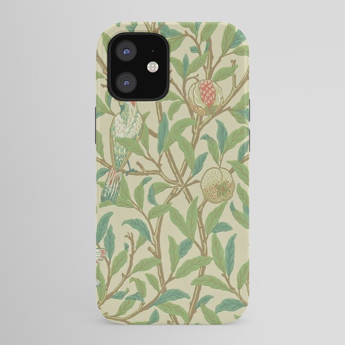 William Morris Bird & Pomegranate Bayleaf and Cream iPhone Case Gallery Image 41