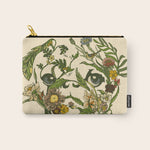 Botanical Pug Carry All Pouch Gallery Image 1