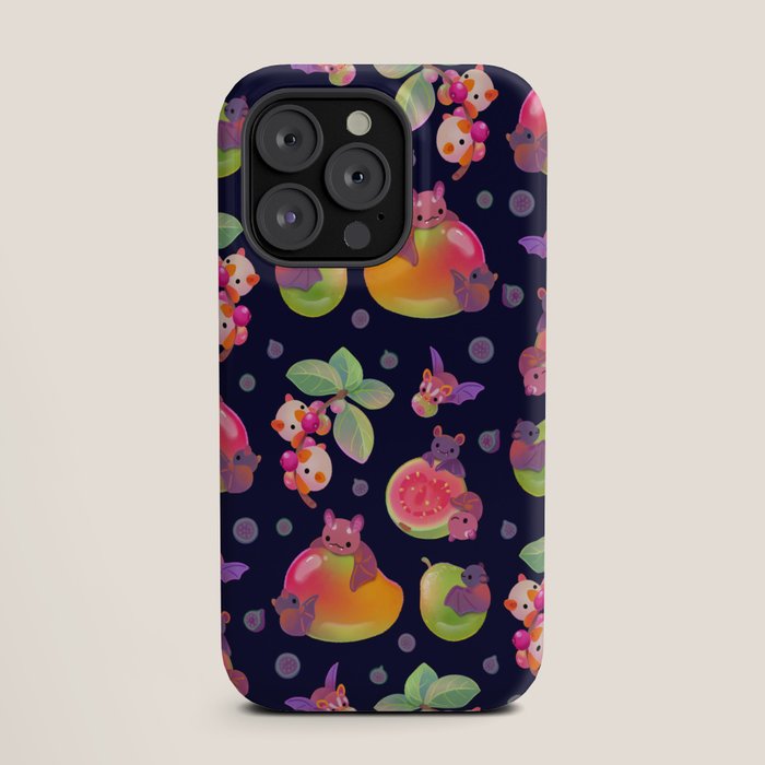 Fruit and bat - dark iPhone Case Gallery Image 19