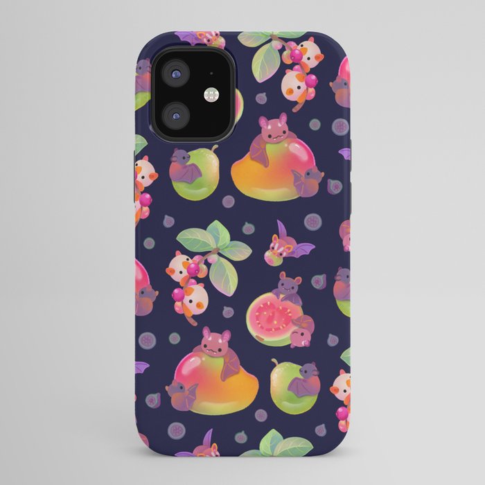 Fruit and bat - dark iPhone Case Gallery Image 42