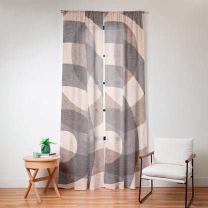 ABSTRACT ALPHABET / Decorative O Window Curtain Gallery Image 16
