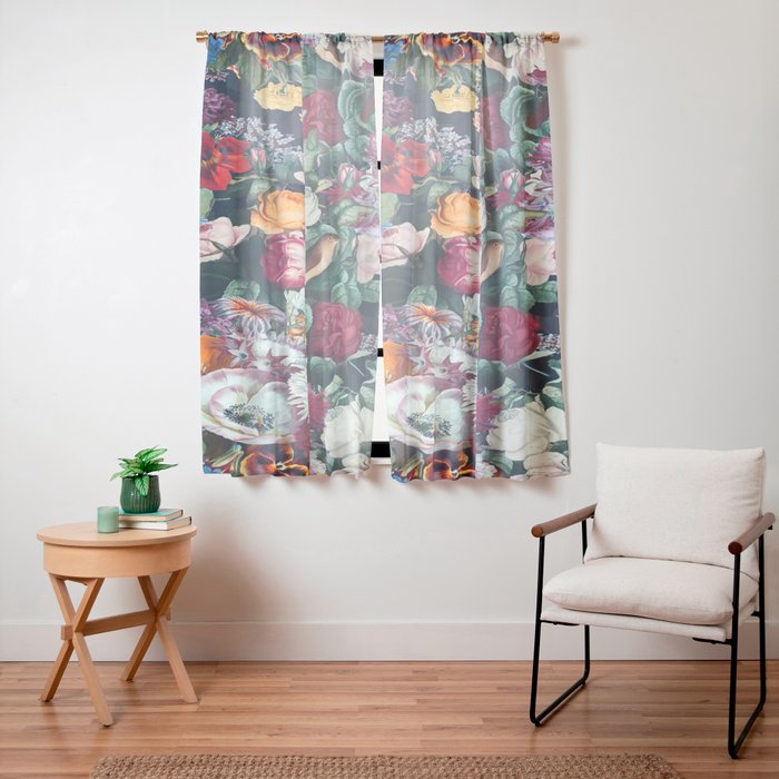 EXOTIC GARDEN - NIGHT XIII Window Curtain Gallery Image 11