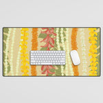 Pikake Lei, maile, plumeria, puakenikeni lei Desk Mat Gallery Image 1