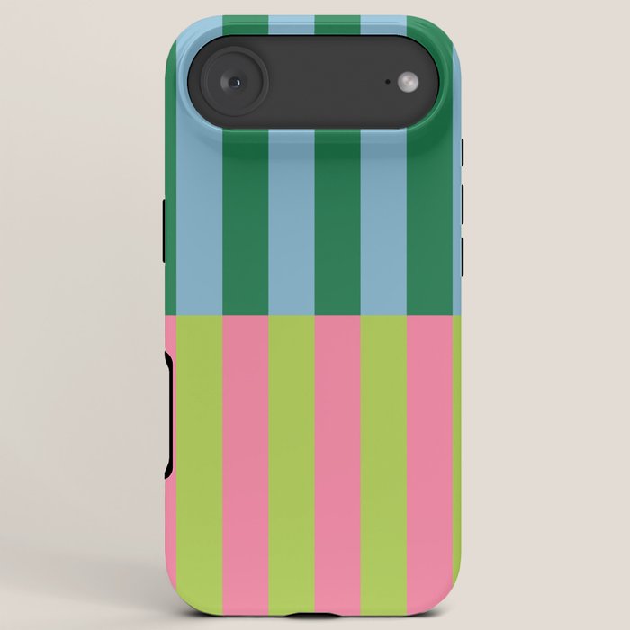 Vibrant Stripe Design: Modern Colorful Pattern for Dynamic Visuals iPhone Case Gallery Image 6