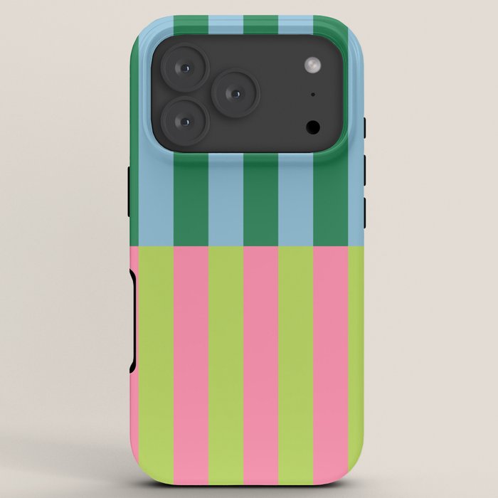Vibrant Stripe Design: Modern Colorful Pattern for Dynamic Visuals iPhone Case Gallery Image 7