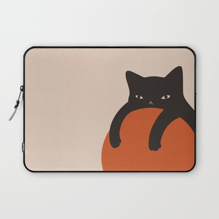 Cat Landscape 155 Laptop Sleeve Gallery Image 1