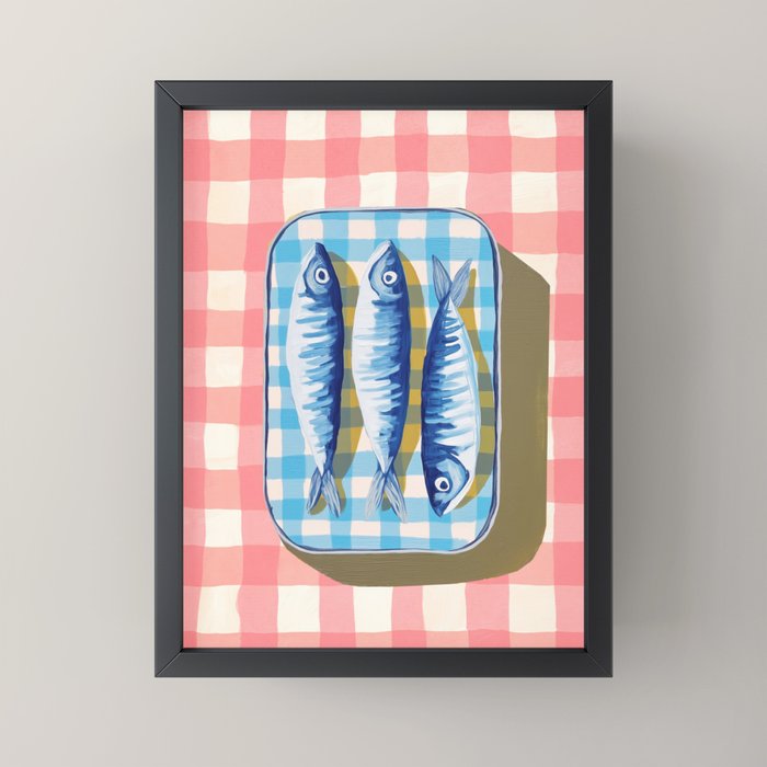 Sardine Picnic Mini Art Print Gallery Image 3