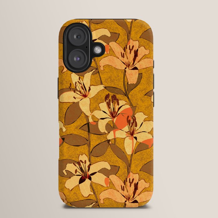 Tiger Lily (ORANGE-RED) iPhone Case Gallery Image 13