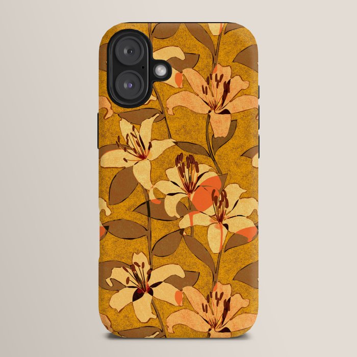 Tiger Lily (ORANGE-RED) iPhone Case Gallery Image 14