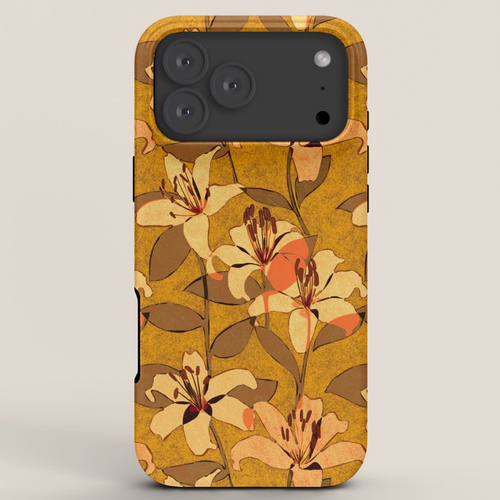 Tiger Lily (ORANGE-RED) iPhone Case Gallery Image 8