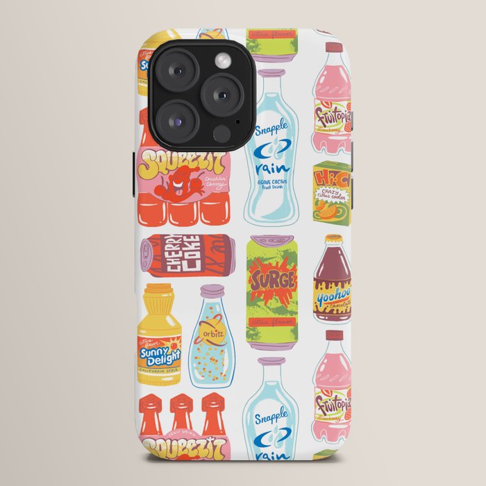 90s Drinks iPhone Case Gallery Image 16