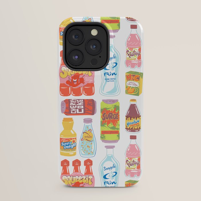 90s Drinks iPhone Case Gallery Image 31