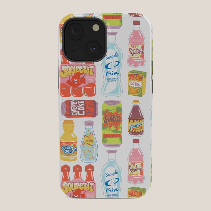 90s Drinks iPhone Case Gallery Image 34