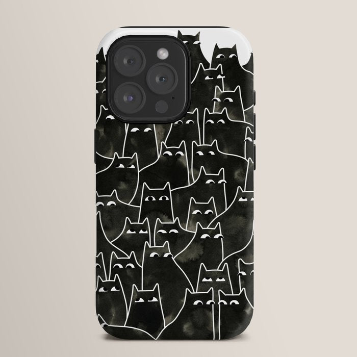 Suspicious Cats iPhone Case Gallery Image 15