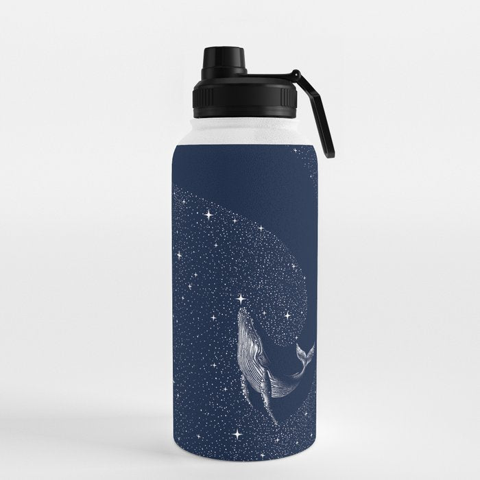 starry whale Water Bottle Gallery Image 5