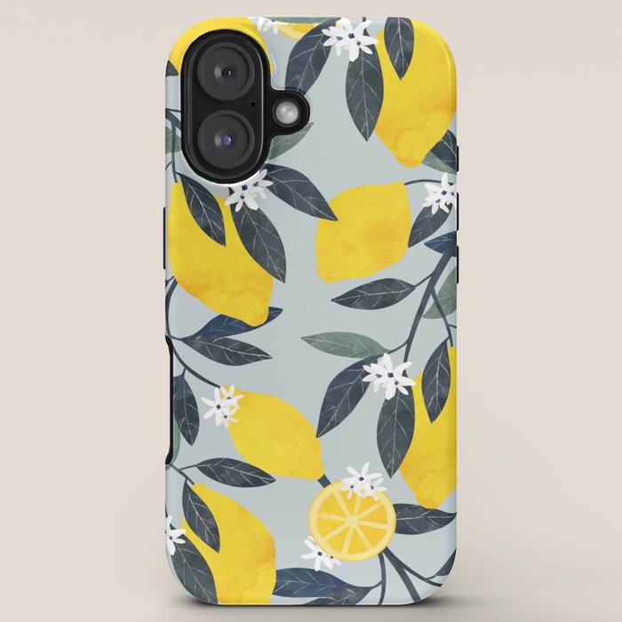 Lemons pattern iPhone Case Gallery Image 5