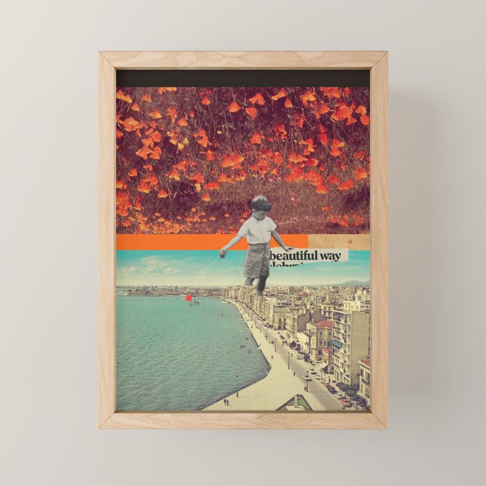 Beautiful Way Mini Art Print Gallery Image 1