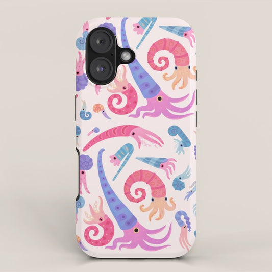 Ancient cephalopods iPhone Case Gallery Image 1