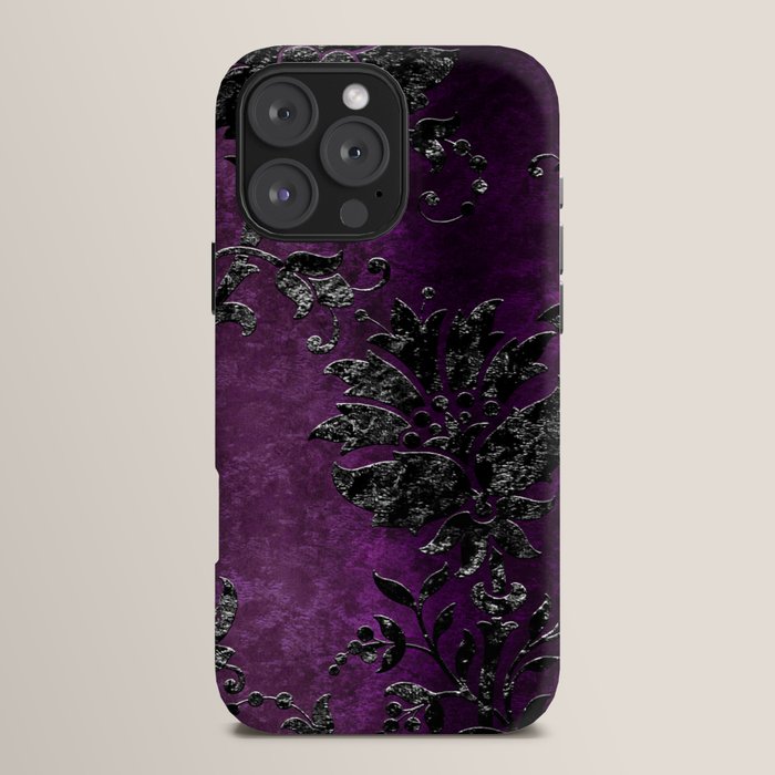 Embossed Black Velvet 04 iPhone Case Gallery Image 16