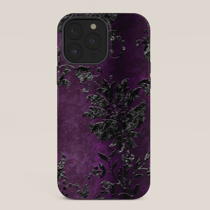 Embossed Black Velvet 04 iPhone Case Gallery Image 36