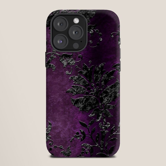 Embossed Black Velvet 04 iPhone Case Gallery Image 12