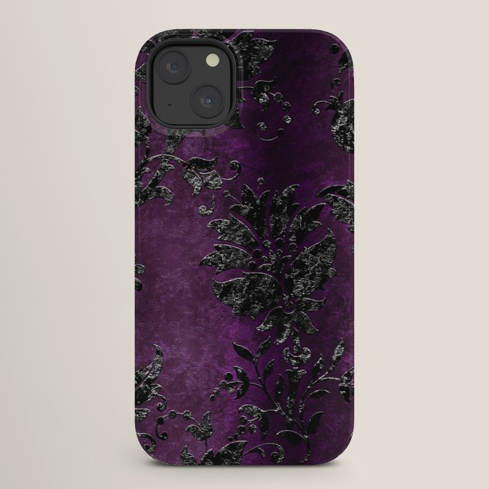Embossed Black Velvet 04 iPhone Case Gallery Image 26