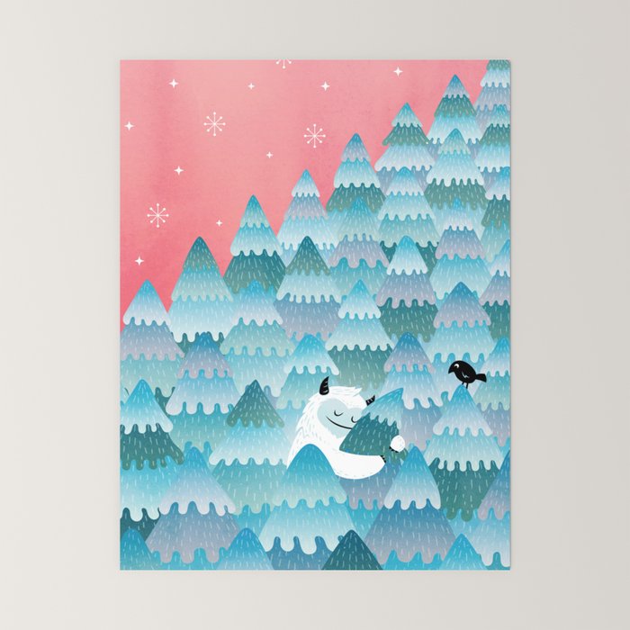 Tree Hugger Mini Art Print Gallery Image 6